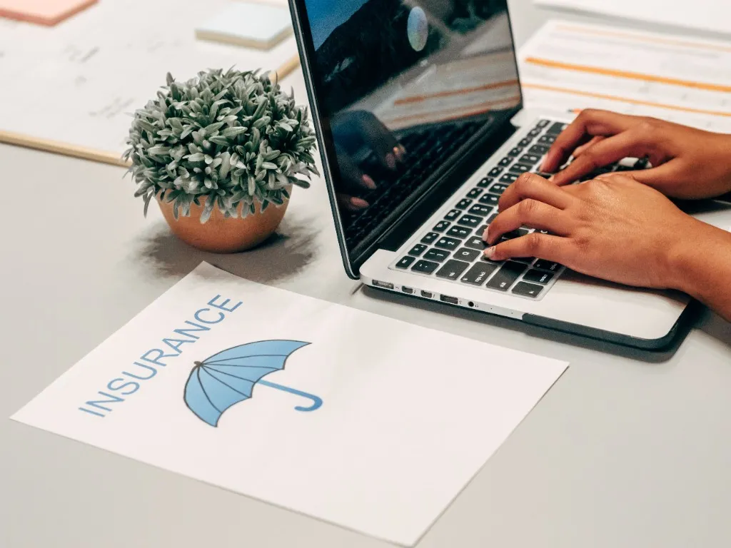 Insurance paperwork and payment options at Smile Bright Dental